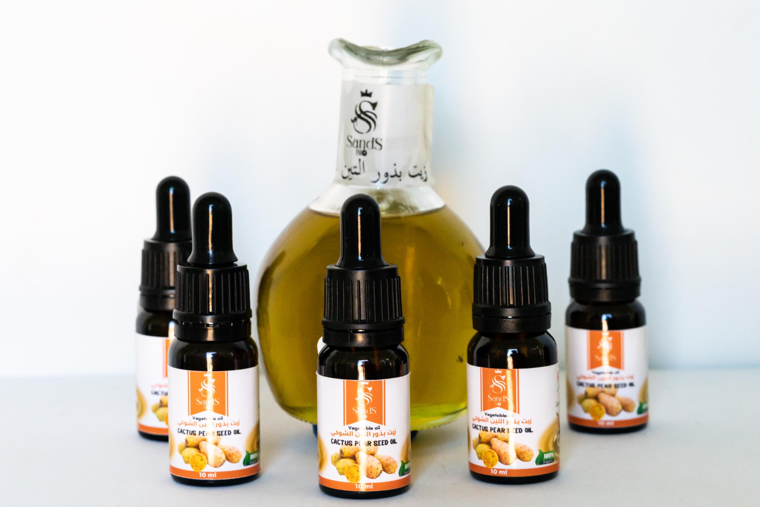 زيت بذور التين الشوكي 